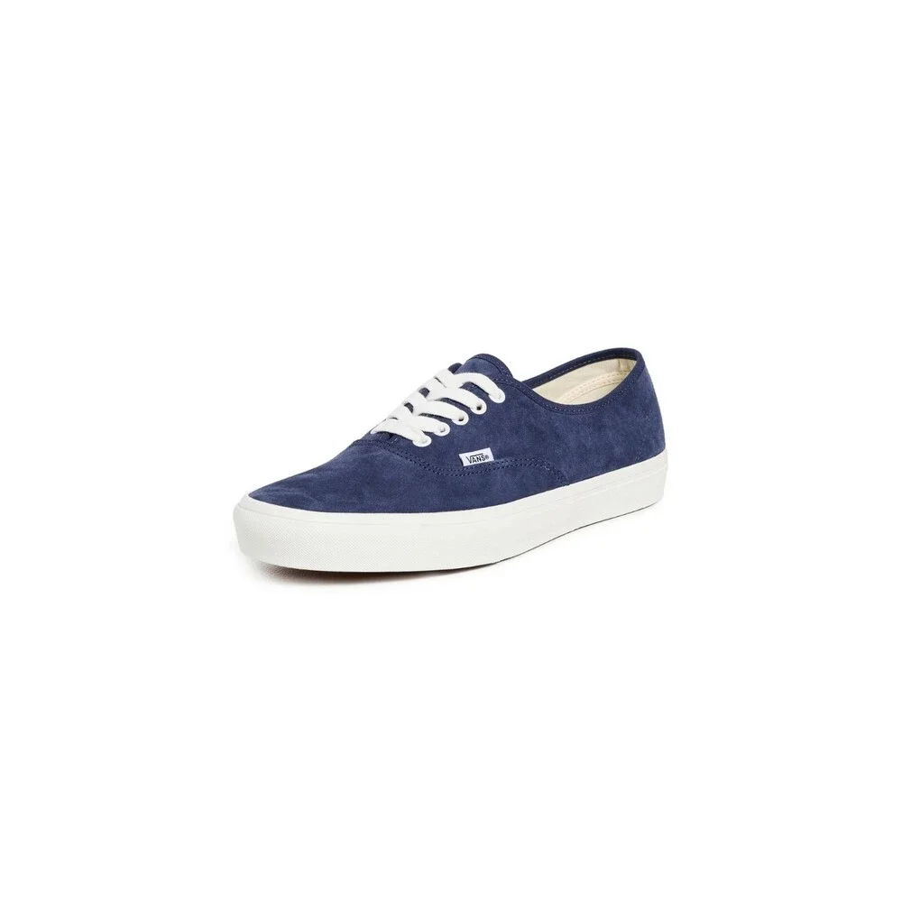 Vans Authentic Sneakers Men's US 7 Blue Suede Low Top Lifestyle Shoes HTAT1648